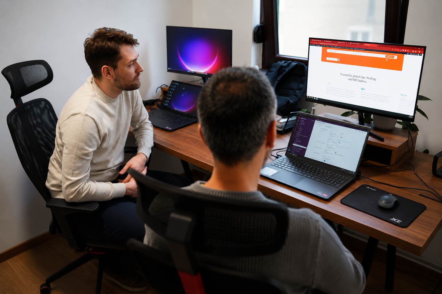 Team at work