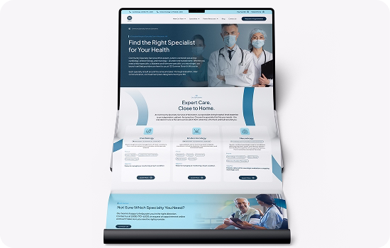 Santos Digital projekti - Community Specialty Services 3